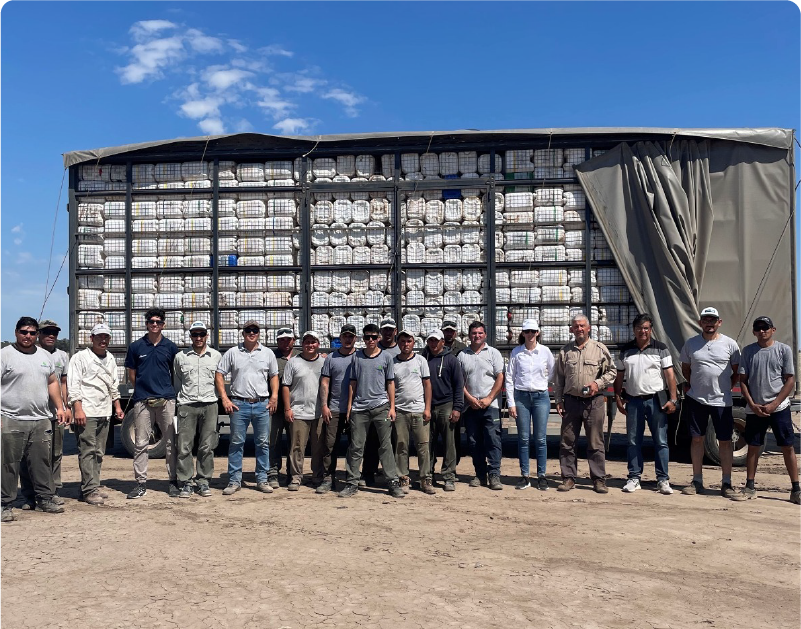 CampoLimpio realizó su primera jornada de recepción de envases vacíos y concientización en Santiago del Estero